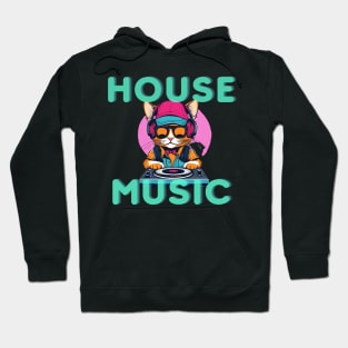 DJ Cat House Music Hoodie